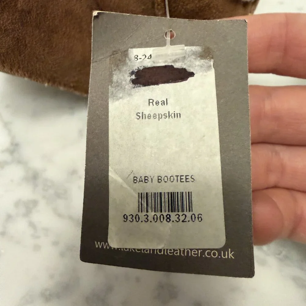 NWT Sheepskin Booties by Lakeland for Infant (like Uggs)